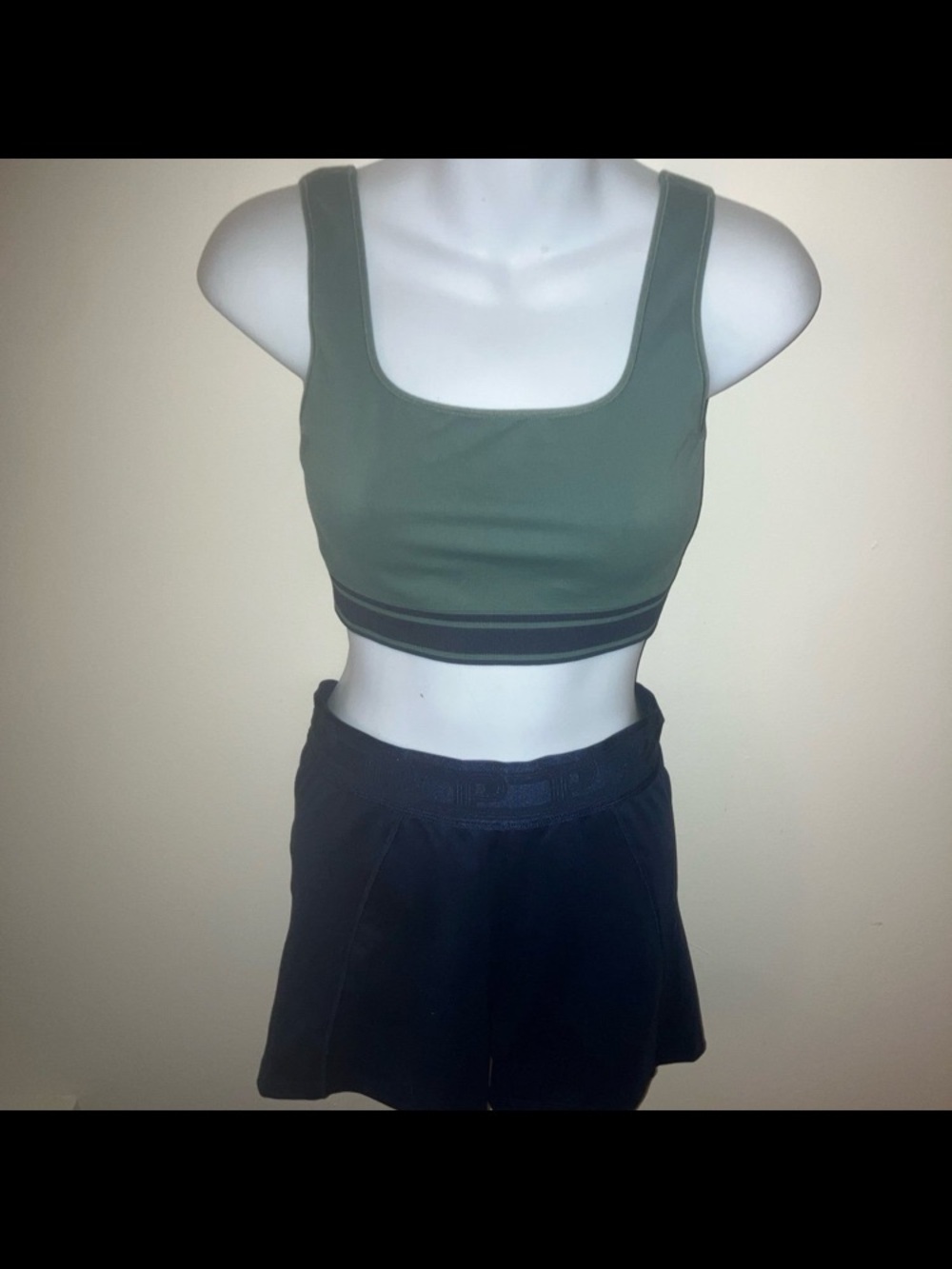 PINK Victoria's Secret Bike Shorts & Sports Bra Duo